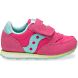 Saucony Baby Jazz Hook & Loop Kids' Sneakers Pink / Turquoise | Canada 726BEXC